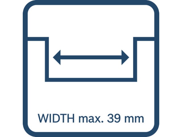 Akumulatorski rezkalnik zidnih utorov Bosch GNF 18V-40 v kovčku, 06016C5000